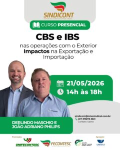 Presncial: CBS e IBS nas exportações com o Exterior | Impactos na Exportação e Importação
