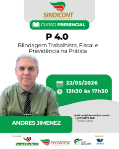 Presencial: P 4.0 – Blindagem Trabalhista, Fiscal e Previdenciária na Prática Como Eliminar Passivos Antes que Virem Processos!